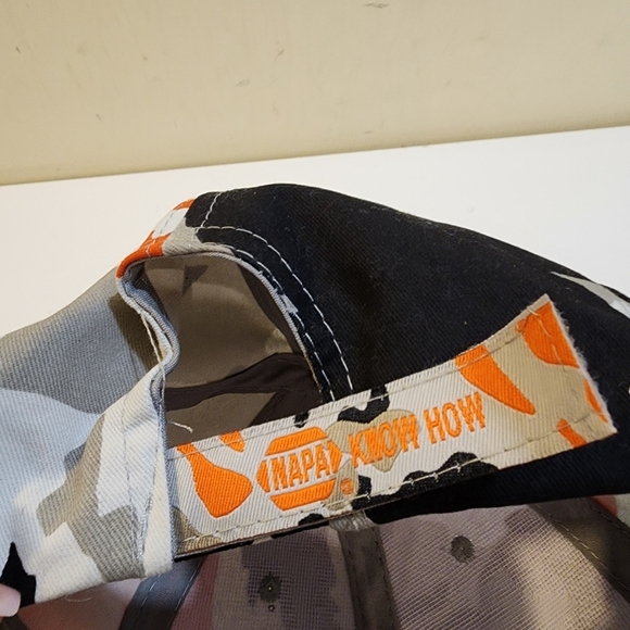 NAPA Racing Camo Adjustable Baseball Cap - Picture 9 of 10